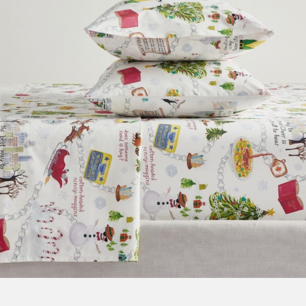 Pottery Barn x Elf king sheet set - Picture 2 of 9